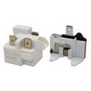 LPC314A-01 3 Pin Refrigerator PTC Starter Relay and Refrigerator Overload Relay Protector Fits for GE WR55X31710 Refrigerator Compressor