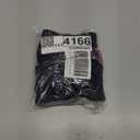 COCOPEAR Women's Ruched High Waisted Bikini Bottom Retro Vintage Swim Short Tankinis (Pack of 2) Black+Navy 2XL/14-16