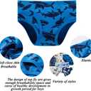 Boboking 100% Cotton Little Boys Briefs Soft Dinosaur Truck Toddler Underwear 12Y