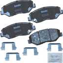 Bendix Priority1 CFC943 Ceramic Front Brake Pads for Honda Pilot 2008-2003