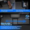 Floor Mats Fit for Hyundai Tucson 2022-2025 2026 (Not for Hybrid), All Weather Floor Mat & Cargo Liner & Backrest Mat for Tucson Accessories Heavy Duty