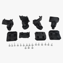 Luggage Wheels Replacement Kit, Suitcase Wheels Replacement Wear-Resistant 360° Silent Spinner Wheels Universal Wheels for Suitcases 4 pcs