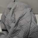 TAOCOCO 100% Waterproof Recliner Chair Cover, Non Slip Recliner Covers for Recliner Chair with Pocket, Washable Reclining Chair Cover Furniture Protector for Kids, Pets(23.6'', Dark Grey)