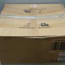 Tatub 26 Black Swivel Bar Stools 1 Set, Counter Height Bar Stools with Backs and Arms, Faux Leather Kitchen Island Chairs, High Barstools