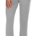 BATHRINS Women's Lightweight 7/8 Casual Pants 4-Way Stretch Ankle Sweatpants with Deep Pockets for Workout XL