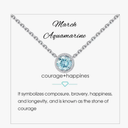 Presentski Birthstone Necklace for Women Sterling Silver 925 Solitaire Pendant Dainty Necklace Birthday Gifts for Women Birthstone Necklaces for Mom