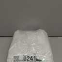 MEGO Luxury Fluffy Body Pillow Cover, 20x54 Shaggy Faux Fur Body Pillow Case, White Soft Plush Fuzzy Body Pillowcase, Decorative Furry Long Bed Pillow with Zipper Closure Hug Pillow for Bedroom White