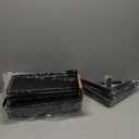 Kitstorack Under Sink Organizer, 2 Tier Under the Sink Storage, Slide out Pull out Cabinet Organizer Shelf, Metal Sliding Drawer for Kitchen Bathroom Pantry Closet Organization Rack, Black, 2 Pack