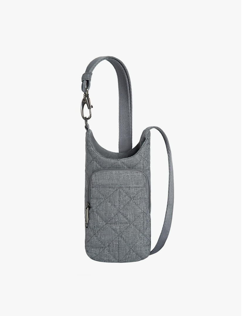 Travelon Anti-Theft Boho Insulated Water Bottle Tote