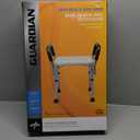 Medline Bath Bench Shower Seat with Padded Armrests, Ideal for Bathtubs, Robust Support up to 350 lbs., Comfortable and Durable