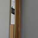BlastHome Luxury 3.5 ft Custom Curtain Rod  1 1/4" Large Diameter  Premium Brackets & Endcaps  Nonadjustable Rods Connect for a Seamless Look  Brushed Gold Finish