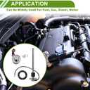 9.84" Fuel Sending Unit and Gauge Kit Boat Fuel Sending Unit Marine Fuel Sender Unit Metal 1 Set 240-33 Ohm