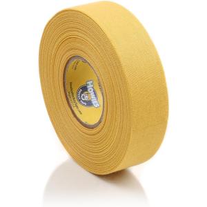 Howies Hockey Tape - 1 Pack Cloth Stick Tape - Multiple Color Options - Strong, Long-Lasting Grip for Hockey Stick, Lacrosse and Baseball (Yellow)