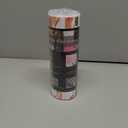 REDAMANCY Beige Cream Pink Purple Wildflower Peel and Stick Vinyl Stair Riser Decals Staircase Tile Stickers Decor Modern Marble Decoration Self-Adhesive(14 Pcs)