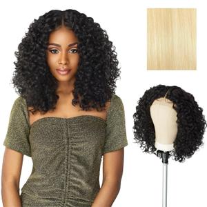 Sensationnel Butta Lace Wigs - Unit 5 Extra Wide 5 Inch Deep Parting Synthetic Preplucked Hairline Glueless Lacefront (613 BLONDE)