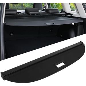 ECCPP Cargo Cover 2018-2024 Fit for Nissan for Kicks Flexible SUV Rear Trunk Cover Shade Luggage Tonneau Security Cover