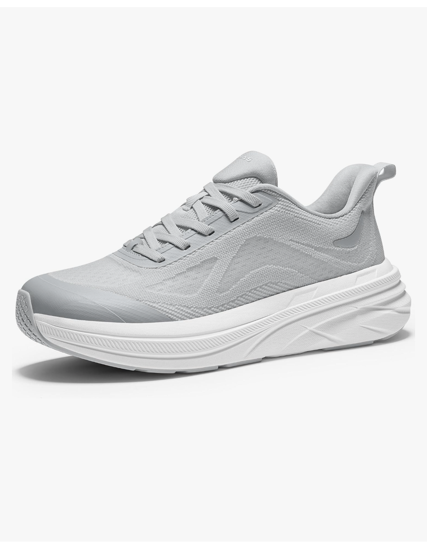 Womens Easy On Running Shoes Comfortable Walking Sneakers for Women with Anatomic Toe Box Breathable Tennis Shoes Size 8.5