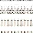 BNC to RCA Converter Adapter Set - 40 Pcs Coaxial Coax Cable Connectors Assortment - Male & Female BNC to RCA Coupler for CCTV Security Camera Surveillance Video