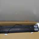 Comfort Zone Baseboard Space Heater with Digital Thermostat, Electric, Dent-Proof End Panels, Overheat Protection, Tip-Over Switch, & Stay-Cool Body, Ideal for Home, Bedroom, & Office, 1,500W, CZ650B (Black)