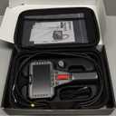 Two-Way Articulating Borescope Camera with Light, 0.25in Slim Probe, Industrial Endoscope Inspection Camera with Light, 5.3FT Flexible Snake Scope for Automotive, HVAC and Aircraft Mechanics