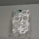 6Pack Sippy Straw Cup Conversion Kit for Dr Browns Narrow and Narrow Glass Baby Bottles, Weighted Sippy Replacement Kit with Soft Sippy Top and Handle,6m+