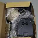 Extra-long 288FT 800 LED Solar Fairy String Lights, 4-Pack 72FT 200 LED Outdoor Twinkle Lights Waterproof 8 Lighting Modes Cool White Silver Wire Lights for Deck Backyard Tree Garden Fence Pool Party