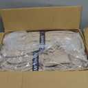 Cmfshape Oversized Floral Embroidery Quilt Set,3 Pieces Super King Quilt Bedding Set,Classic Diamond Pattern Quilt,Ultra Soft Lightweight Reversible Bedspread Coverlet for All Season(Taupe,120"x120")