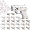24 Pack Wedding Bubble Machine,White Bubble Machine Party Favors with 30 Bubble Refills,2 Screwdrivers,Wedding Bubbles Bulk for Guests,Reception Ceremony Exit,Batteries Not Included, 6 x 2 x 5.3 inches