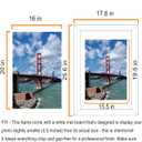 LUCKYLIFE 18x24 Frame in Black, Gallery Frame for Wall Mounting, 2 Pack