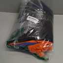 ATHVOTAR Leggings with Pockets for Women, 6 Packs High Waisted Workout Tummy Control Yoga Pants Black/Navy/Burgundy/Army Green/Sparkle Blue/Deep Purple/Orange 2XL