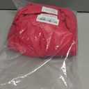 Ruffled Pillow Cases Set of 2, Hot Pink King Pillow Shams Brushed Microfiber Edge Ruffled Soft Pillow Cover with Envelope Closure for Bedding Decor (20"x36")