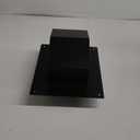 Roof Vent Cap - Hon&Guan Roof Vents 4 Inch Galvanized Steel Bathroom 4 Roof Exhaust Vent for Ventilation System-with Damper, Black