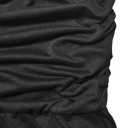 Bustier Jumpsuits for Women Summer Cuasual Strapless Backless Jumpsuit Loose Wide Leg One Piece Sexy Long Rompers