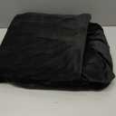 ZNSAYOTX Stretch Velvet Recliner Cover 4-Pieces, Thick Soft Recliner Chair Slipcover with Pocket, Non-Slip Elastic Bottom for Kids Pets, Luxury Plush Reclining Protector Comfy Washable (Black) (Large)