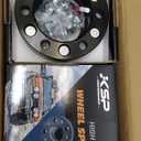 6X5.5 Wheel Spacers, KSP Forged 1"(25mm) 6x139.7mm to 6x139.7mm Thread Pitch M12x1.5 Hub Bore 108mm Adapters for Tacoma 4Runner Tundra FJ Land Cruiser Black, Not Hubcentric