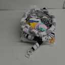 Baby Gym Play Mat, 8-in-1 Tummy Time Mat & Activity Gym, Washable Ball Pit, Infant Play Mat with Detachable Toys for Sensory Exploration and Motor Skill Development (Black White)