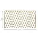 Evenflo Expansion Walk-Thru Room Divider Baby Gate (Natural Wood)