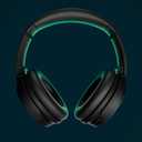 Bose QuietComfort Headphones - Wireless Bluetooth Headphones, Active Over Ear Noise Cancelling and Mic, USB-C Charging, Deep Bass, Up to 24 Hours of Playtime, Black