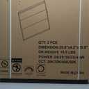 2x2 LED Troffer Light,4CCT Tunable (3000K-5000K) & 5-Step Wattage Selectable (20W-40W) Max 5600LM,0-10V Dimming Drop Ceiling Lights,ETL Listed,100-277V,2-Pack