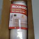 Mattress Protector Cover Fitted - Quiet Baby Crib Mattress Pad Sheets, 52" x 28" Soft Quilted Cotton Baby Sheet, Machine Washable, Easy Fit, Durable (Soft White/Mavy)