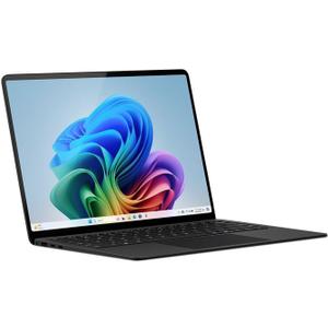 Microsoft Surface Laptop (2024), Windows 11 Copilot+ PC, 15" Touchscreen Display, Snapdragon X Elite (12 core), 16GB RAM, 1TB SSD Storage, Black