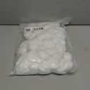 Tegeme 12 Pcs Winter Snowball Garland 6.5 Feet White Pom Pom String Garland Winter Party Wonderland Decoration Snow Ball Hanging Banner White Snowball Decor for Ceiling Tree Holiday Party Wall Home