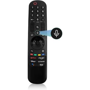 Magic Remote for LG Smart TV Remote Control,for LG TV Remotes AN-MR24GA/23GA/22GA/21GA with Pointer and Voice Function,Replacement for 2019-2024 UHD QNED NanoCell MiniLED OLED C4 C3 C2 C1 G4 Smart TVs