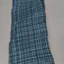 Kevin Textile Pack of 2 Decorative Outdoor Waterproof Throw Pillow Covers Lumbar Pillowcases Modern Cushion Cases for Patio Couch Bench 12 x 20 Inch Teal