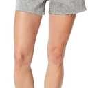 FRAYED Jeans Women's Super High Rise Front Zip Denim Short Standard, Size 28