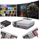 Classic Mini Retro Game Console,AV and HDMI Output Handheld Game System with Dual Wireless Controllers,Plug and Play.