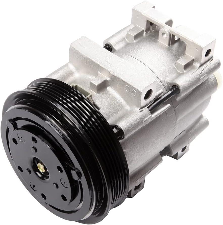ECCPP AC Compressor with Clutch 1990-1995 for Ford for F-150 for F-250 for F-350 for F-53 Motorhome 4.9L 7.5L AC Compressor (58122)