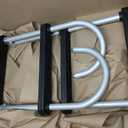 Made 4-Step Aluminum Folding Boat Ladder - Sturdy Aluminum Marine Stepladder - Removable Folding Design for Easy Storage - Ideal for Marine, Boats, Ships, Pantoon and Yachts