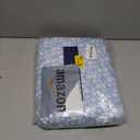 Floral Sheets - Blue Floral Bed Sheet Set - 1 Flat, 1 Fitted & 1 Pillowcase w/ Deep Pockets - Comfy, Wrinkle & Fade Free - Boho Botanical Bedding - Ultra-Soft, Breathable and Cooling - Twin Size Set