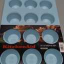 KitchenAid 12-Cup Nonstick Aluminized Steel Muffin Pan, Mineral Water